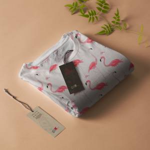 Flamingo Pattern Tshirt